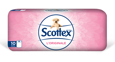 Scottex L'Originale carta igienica 10 rotoli - La valle dei sapori Shop